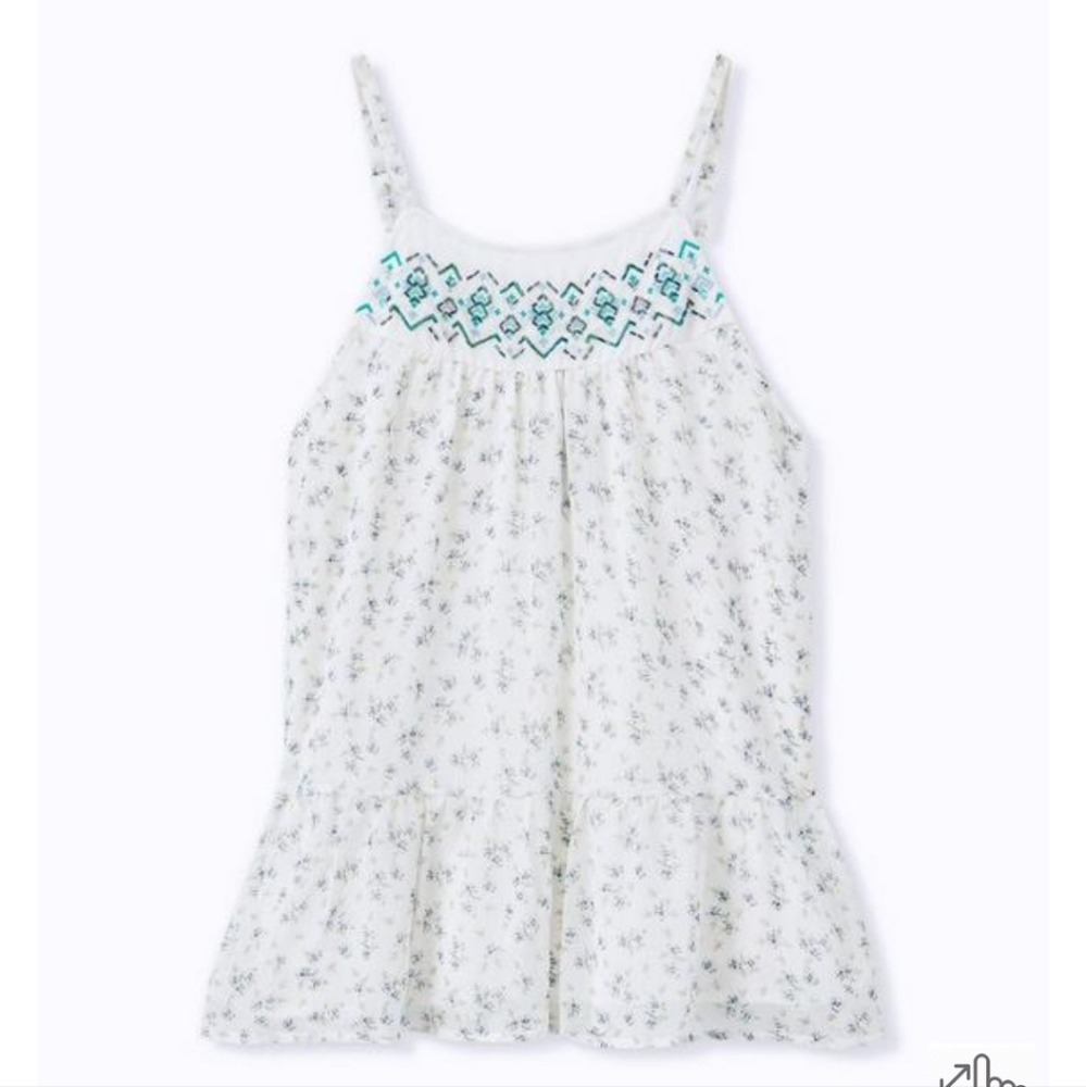 Torrid Crinkled Chiffon Relaxed Cami